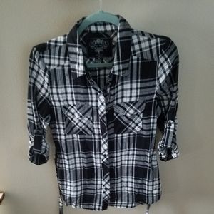 Tie Waist Flannel